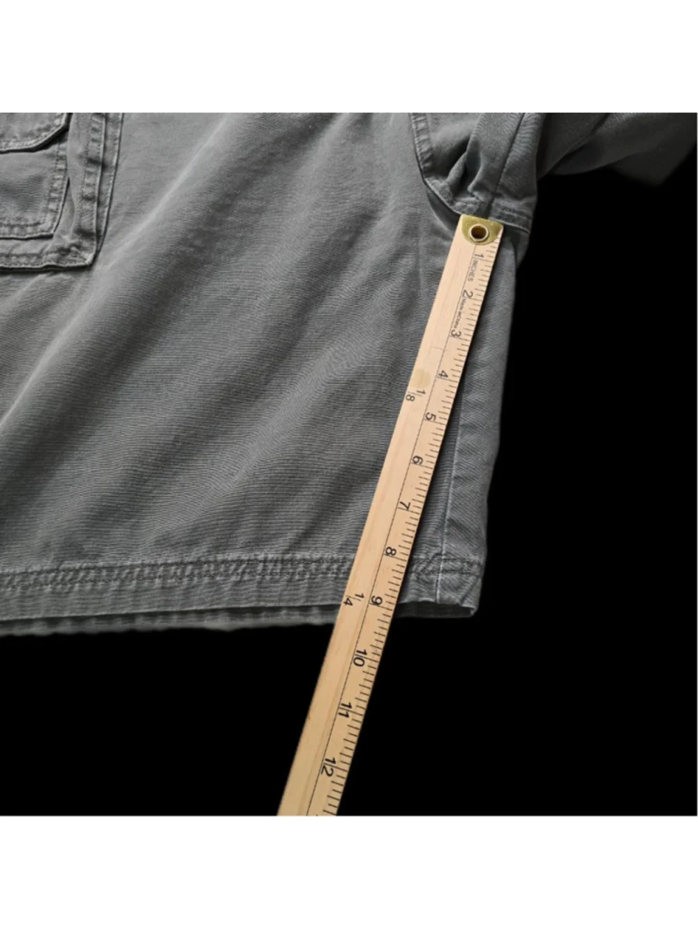 Cabela’s 7 Pocket Hiker Cargo Shorts Men’s 50 Gray Utility Cotton